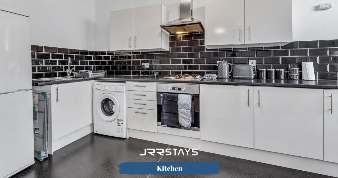 Cardiff Stylish 2 Bedroom Sleeps 6 Wi-Fi - Jrr Stays Dış mekan fotoğraf