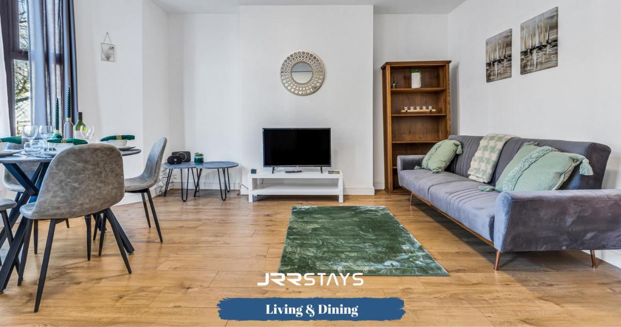 Cardiff Stylish 2 Bedroom Sleeps 6 Wi-Fi - Jrr Stays Dış mekan fotoğraf